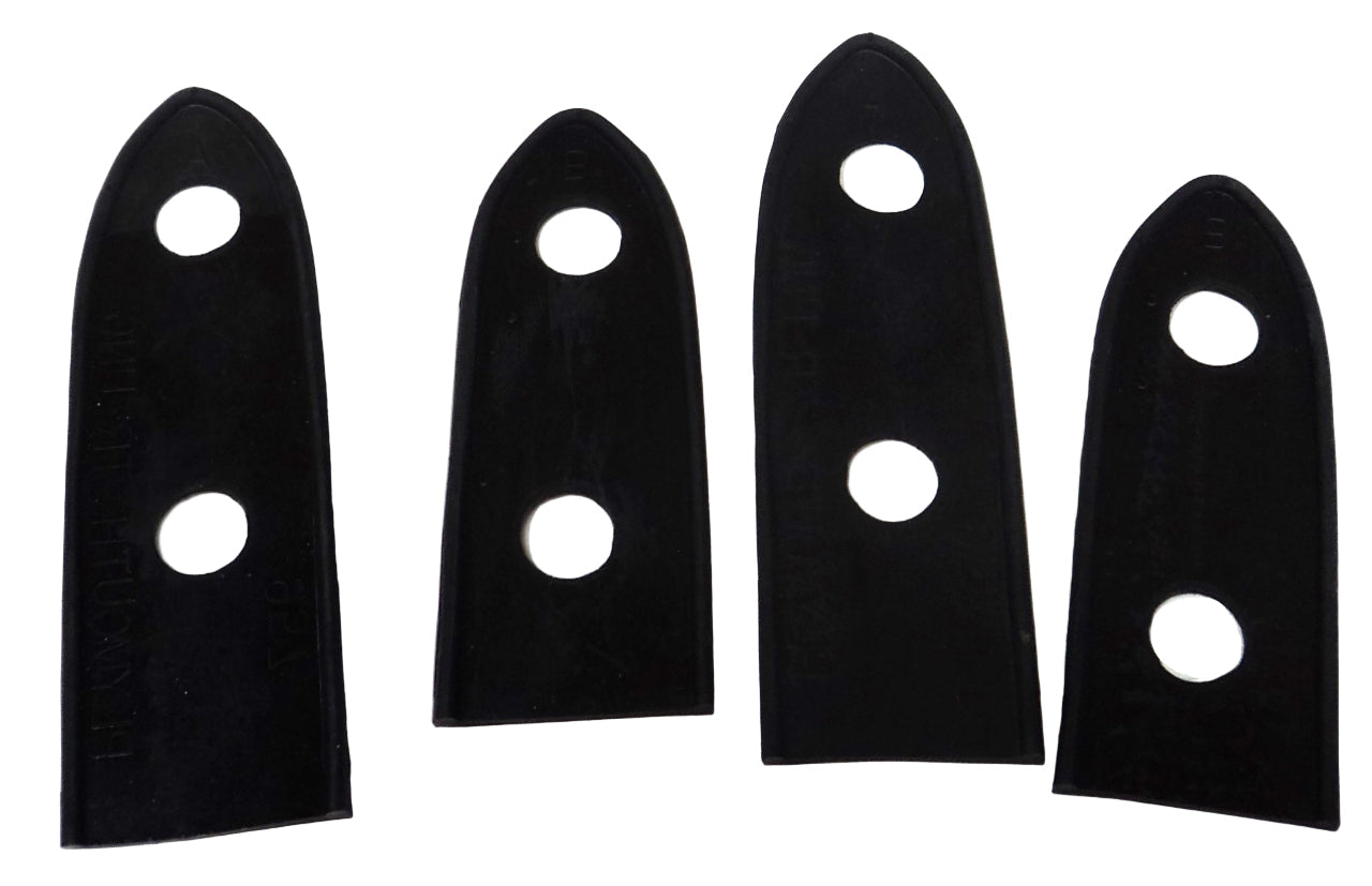 Trunk Hinge Mounting Pads Chrysler Dodge De Soto Plymouth 1937 1938 1939