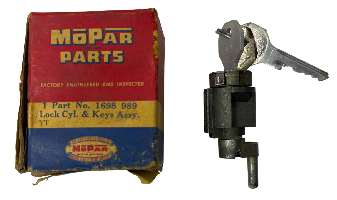 New Old Stock Door Lock for 1957-58 Models Mopar #1698989