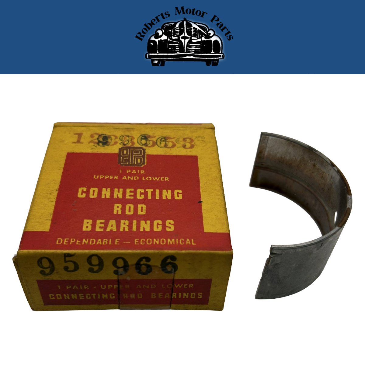 New Old Stock #1 Standard Main Bearing 1940-1958 Plymouth Dodge 6 Cyl #959966