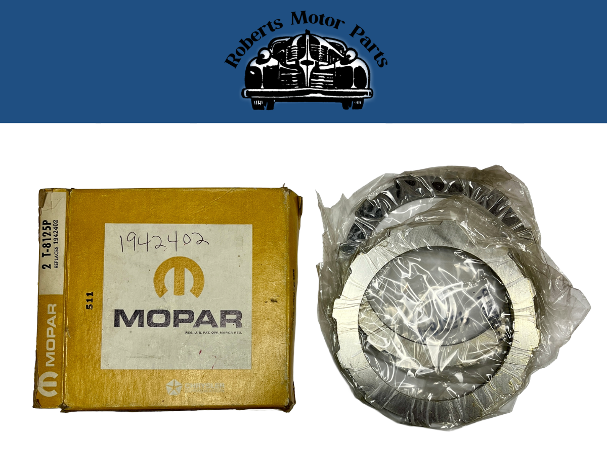 New Old Stock Transmission Clutch Plate Pair For 1960-1975 Mopar Models #1942402