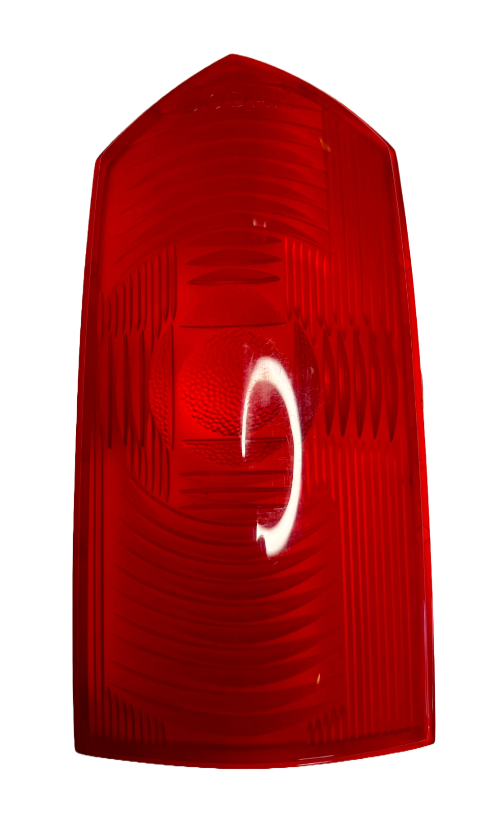 New Old Stock RH Tail Light Lens For 1950–51 Dodge Wayfarer 2 Door #1340191