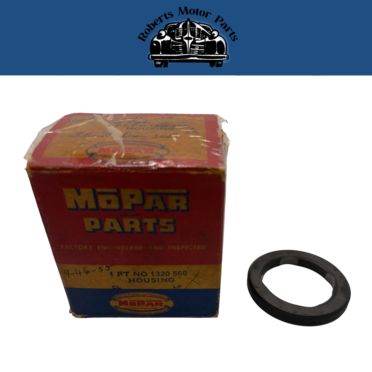 New Old Stock Fluid Drive Seal Housing For 1950-1953 Mopar 6 and 8 Cyl #1320560