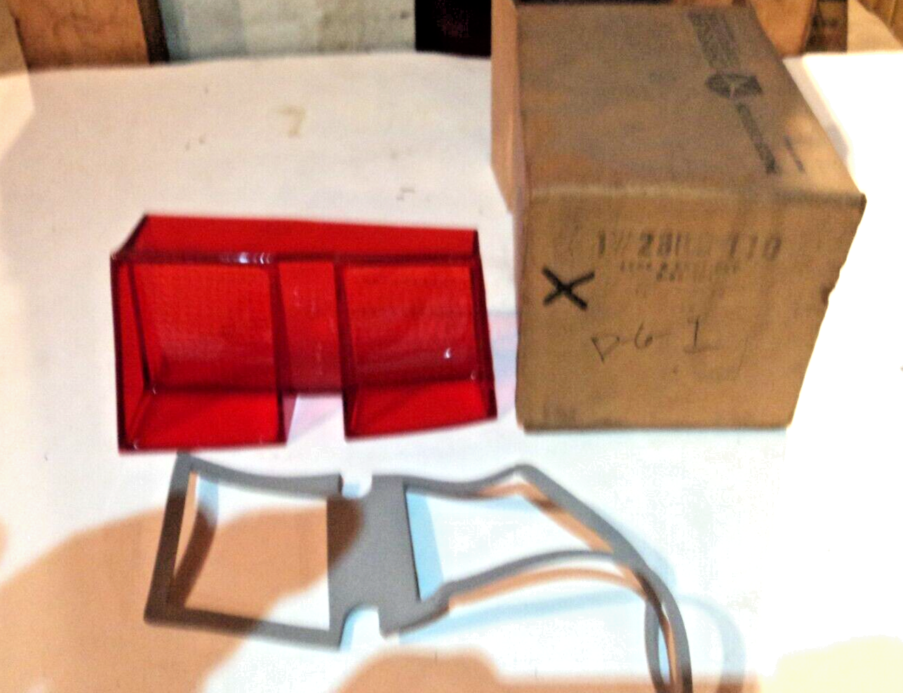 NOS Right Taillight Lens for 1968 Plymouth Valiant 2809110
