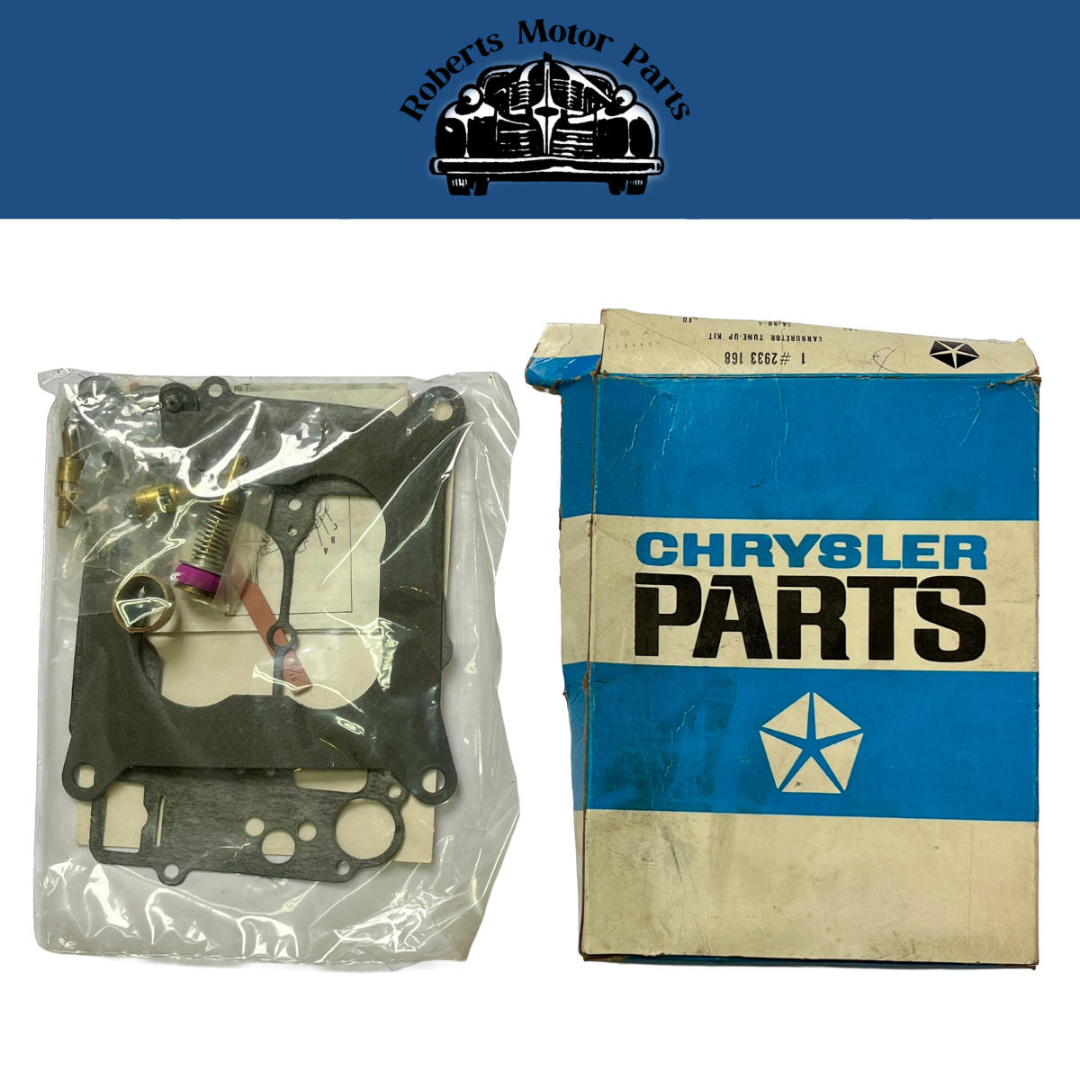 New Old Stock Carburetor Repair Kit 1968-1969 Mopar 340 383 440 Models #2933168