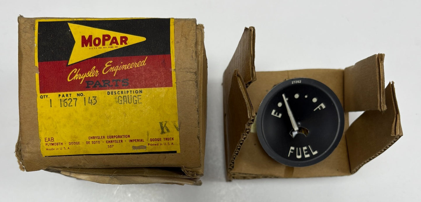 New Old Stock Fuel Gauge for 1955 Dodge Station Wagon Models Mopar #1627143