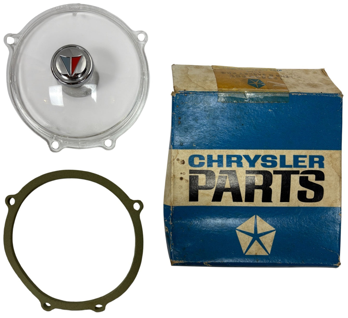 New Old Stock Front Turn Signal Lamp Light Lens for 1964-65 Plymouth #2525662