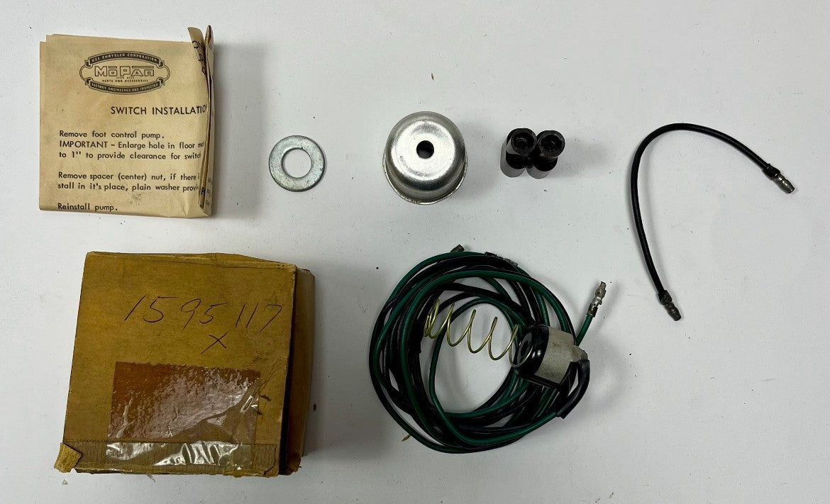 New Old Stock Windshield Washer Switch for 1954-56 Models Mopar #1595117