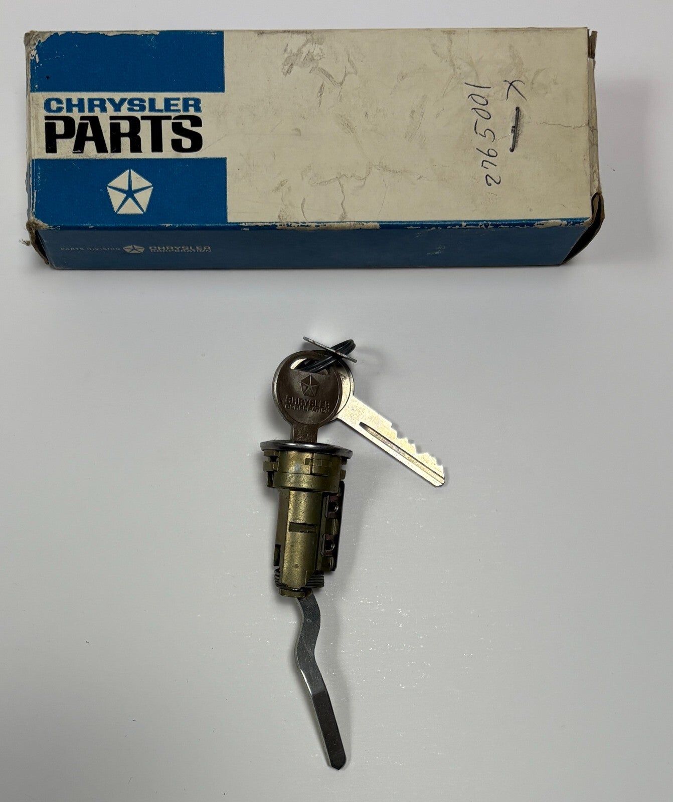 New Old Stock Deck Lid Lock & Key for 1966 Models Mopar #2765001