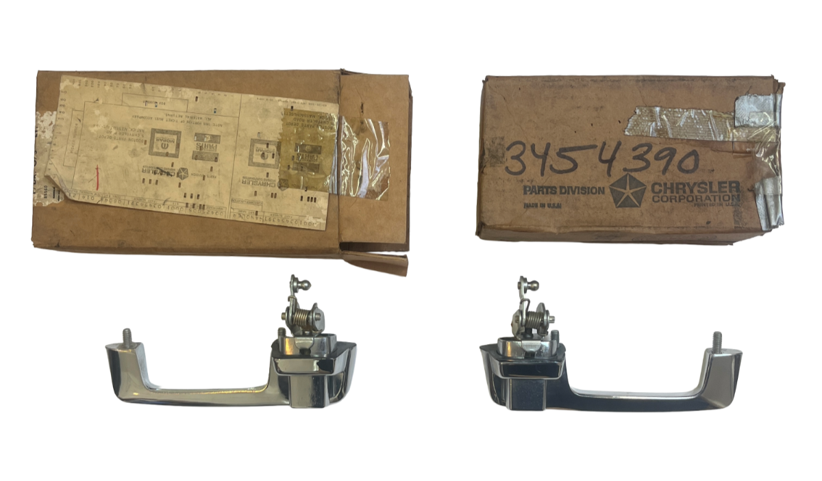 New Old Stock Handles for Most 1965-1970 Mopar #3454390 & #3454391