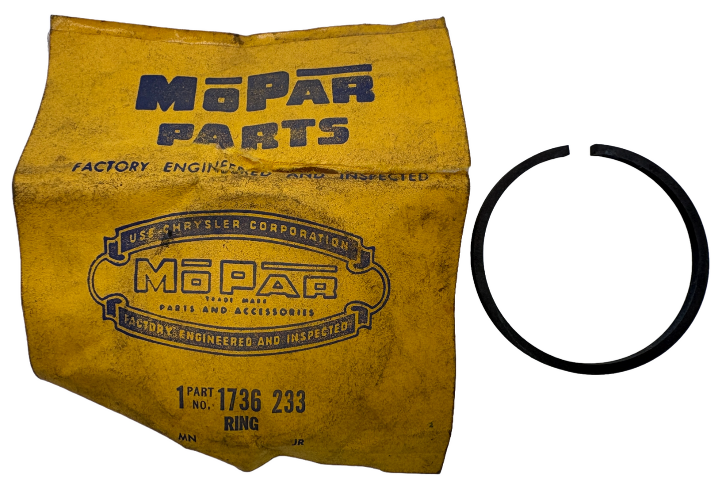 New Old Stock Kick Down Plate Washer Ring for 1956-61 Mopar Trans #1736233