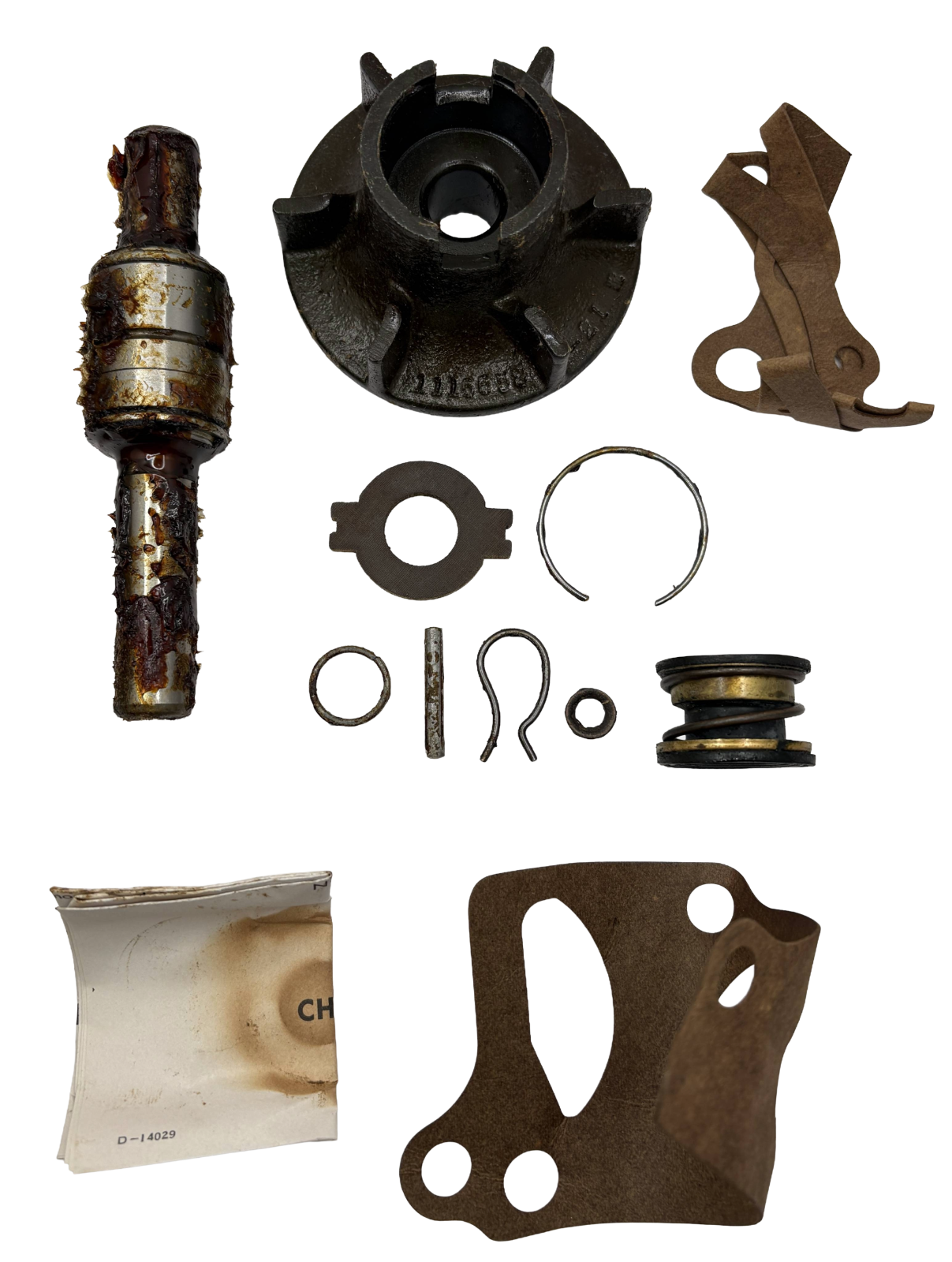 New Old Stock Water Pump Repair Pkg For 1938-1956 Dodge Truck 1-2 Ton #1064921