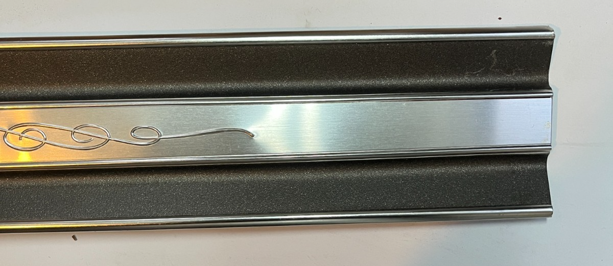 New Old Stock Fury VIP Deck Lid Finish Panel for 1968 Models Mopar #2841329