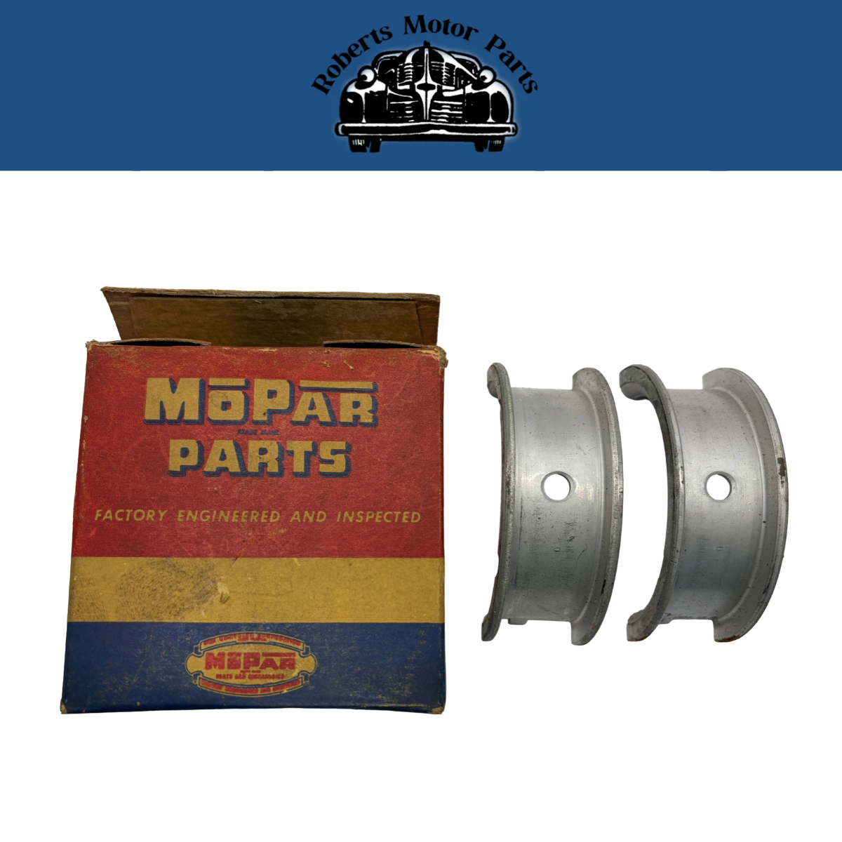 New Old Stock Mopar #3 Main Bearing .001 US 1952-1954 Dodge DeSoto V8 #1326040