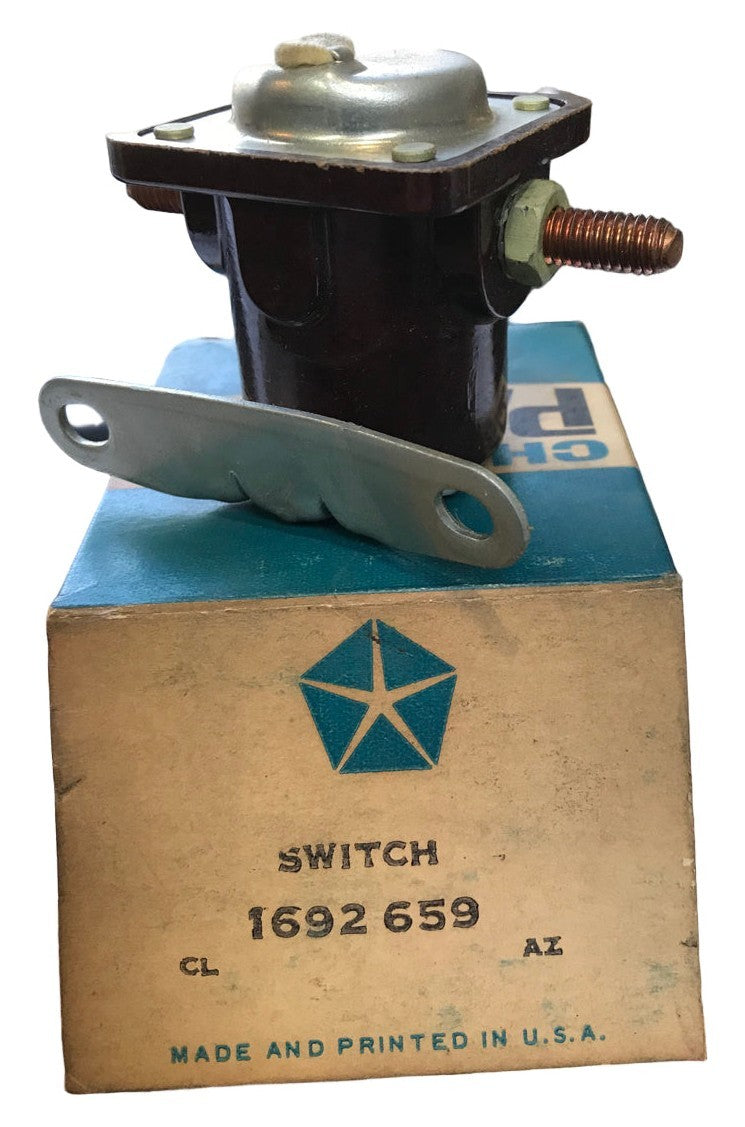 New Old Stock Starter Solenoid for 1956-60 Plymouth & Dodge Models #1692659