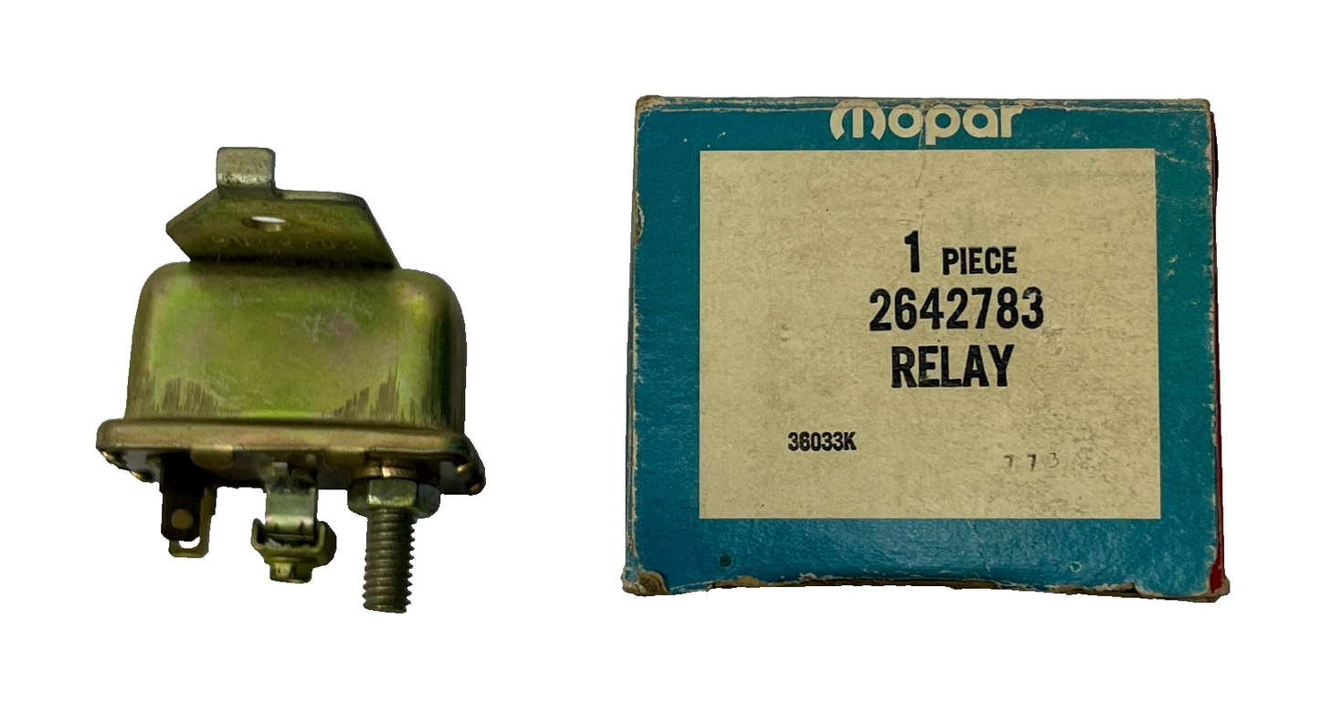 New Old Stock Starter Relay for 1967-68 C Body Auto Trans #2642783