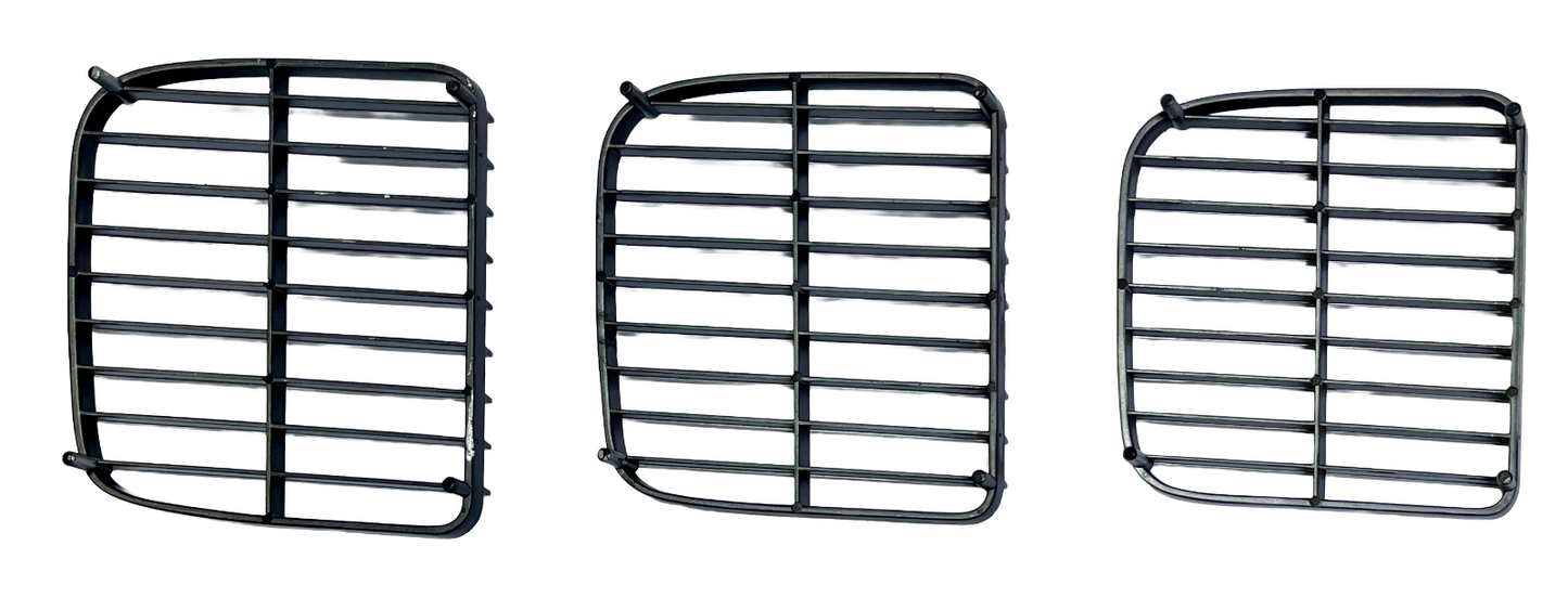 NOS Passenger Grille Inserts for 1971 Cuda Models #3442996 #3442998 #3443000