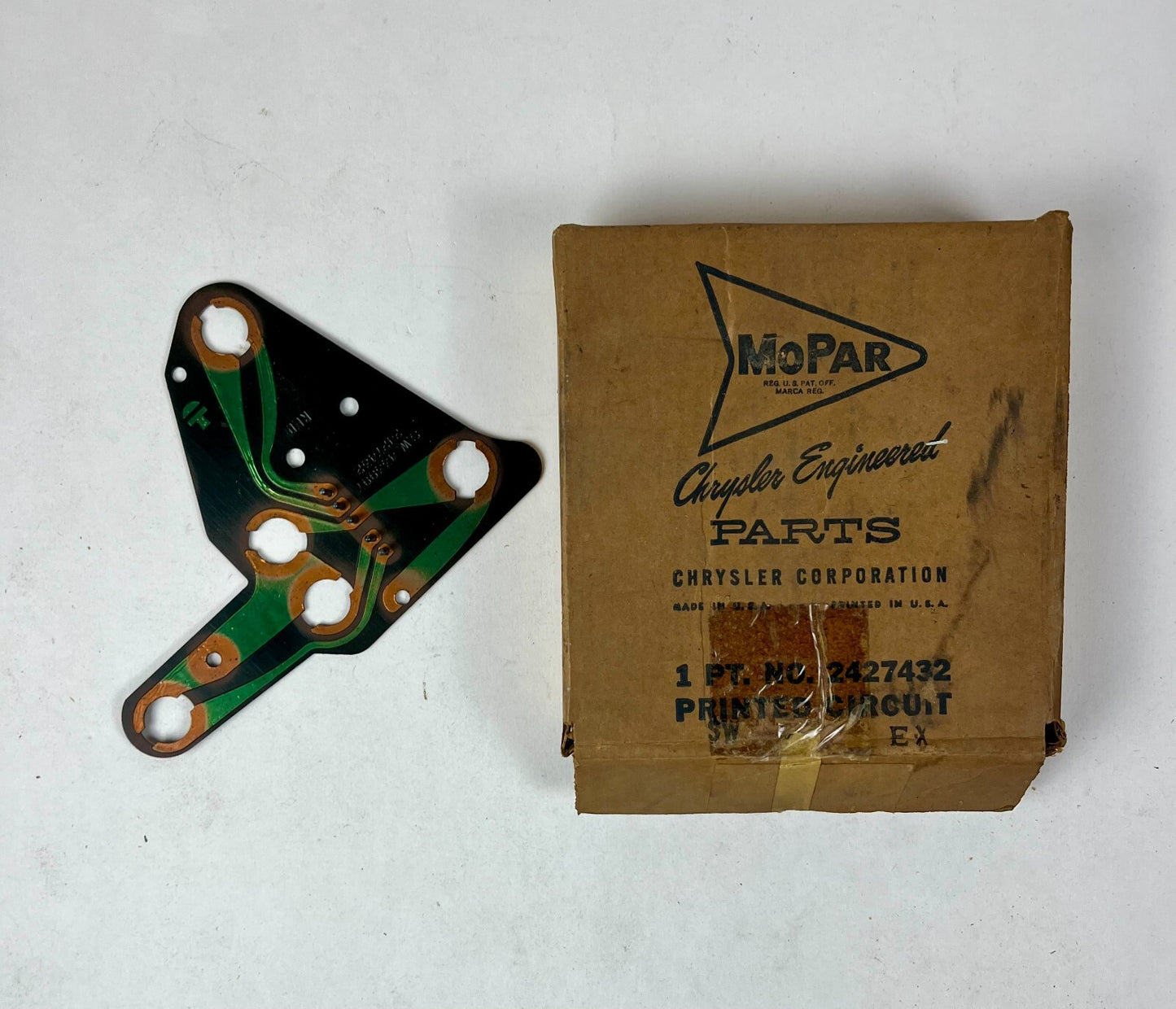 NOS Mopar Right Dash Circuit Board 1963-4 Chrysler Newport 300 #2427432