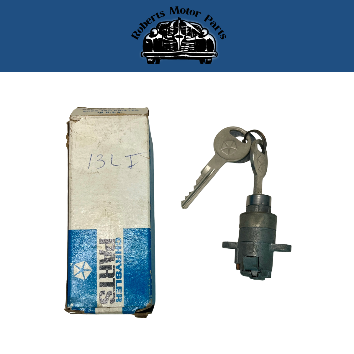 New Old Stock Glove Box Lock For 1966-1969 Dodge Plymouth Models Mopar #2862708