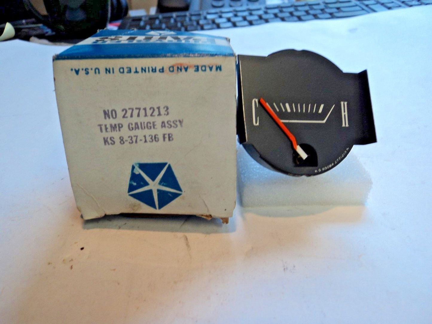 Temperature Gauge for 1967 Plymouth Valiant Signet 2771213