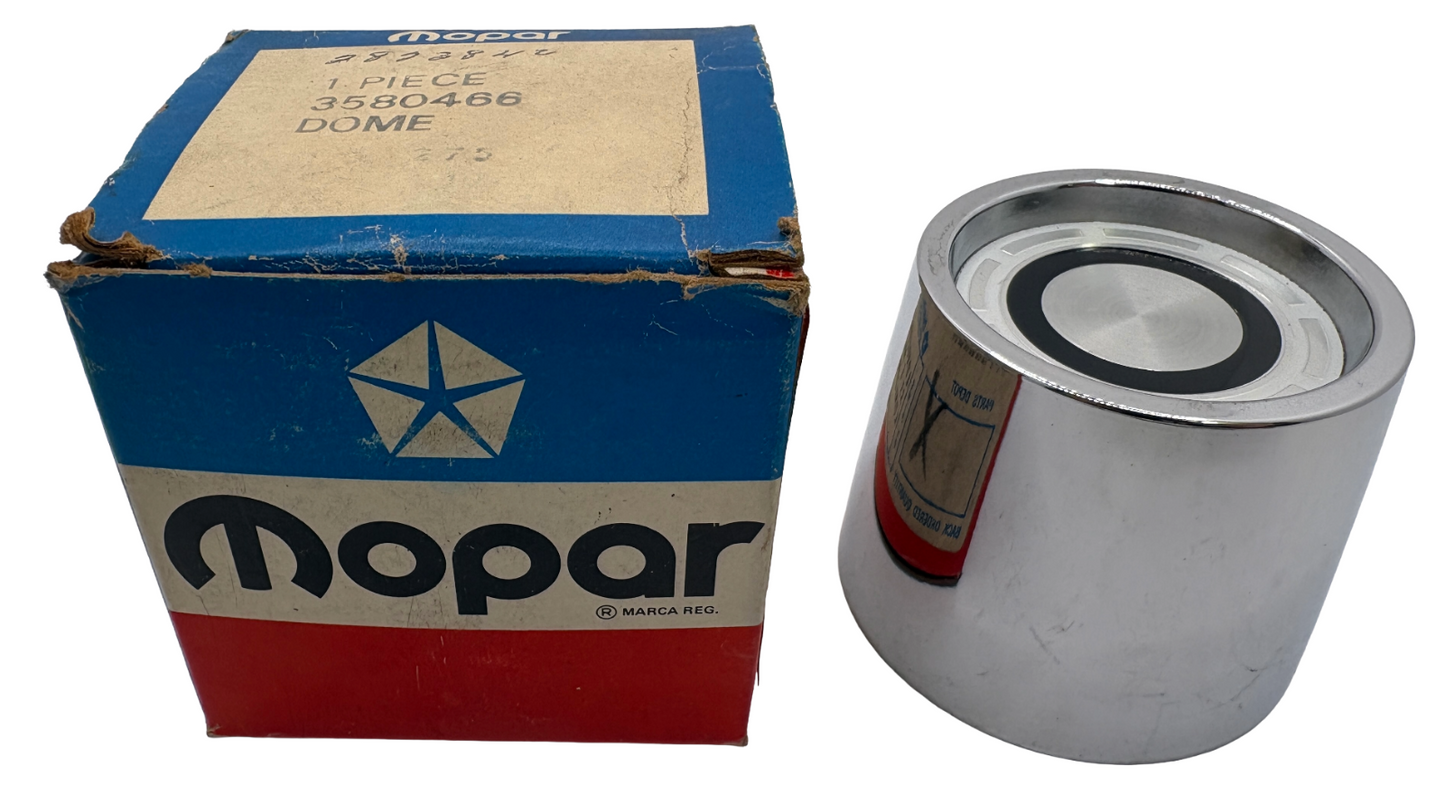 New Old Stock Road Wheel Dome for 1967-75 Plymouth/Dodge Models Mopar #3580466