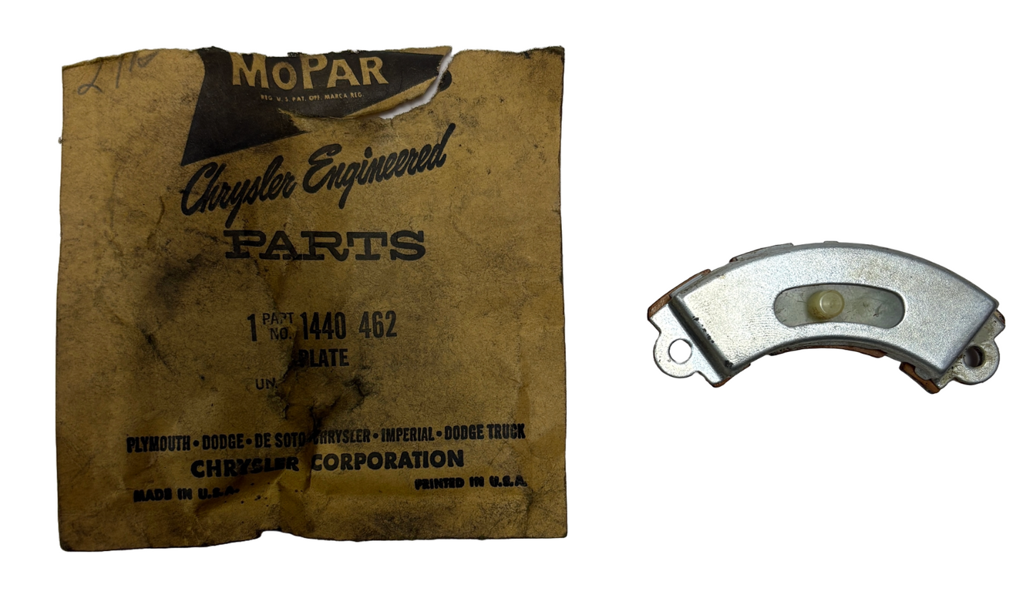 New Old Stock Turn Signal Switch Contact Plate for 1952-54 Mopar Models #1440462