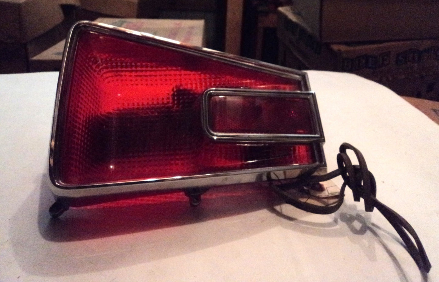 NOS Right tail lamp lens & bezel for 1966 Dodge Coronet 440 500 2585095