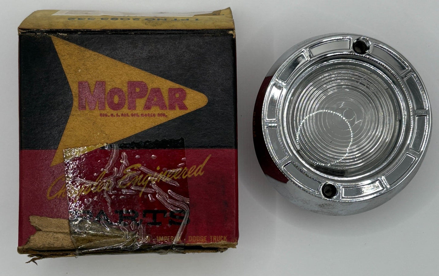 New Old Stock Back Up Lamp for 1960 Plymouth Valiant Models Mopar #2093332