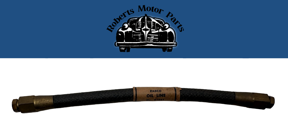 New Old Reproduction Stock Oil Line For 1933 Studebaker Models Radco #R1021