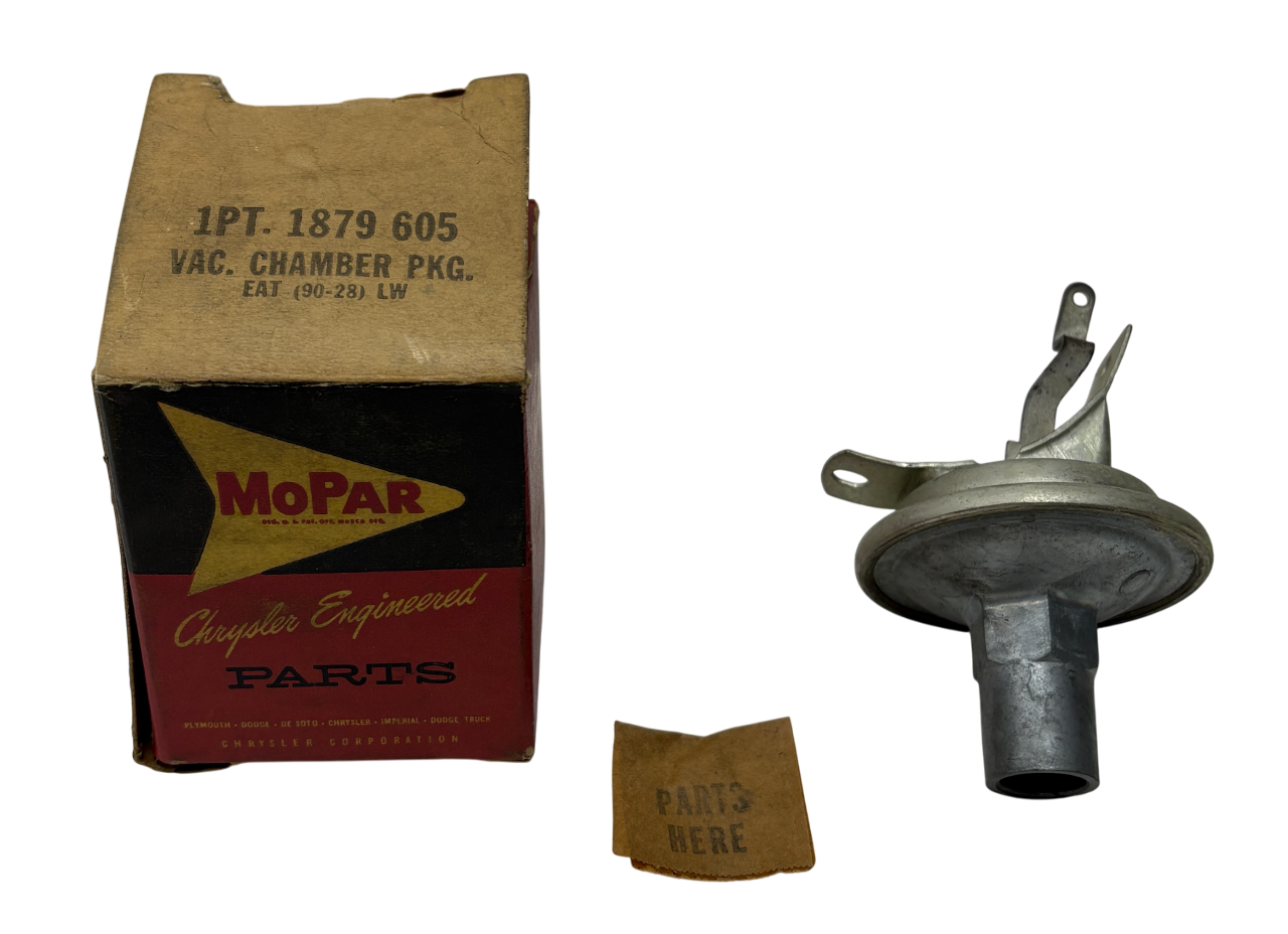 New Old Stock Vacuum Advance Unit for 1958 Models Mopar #1879605