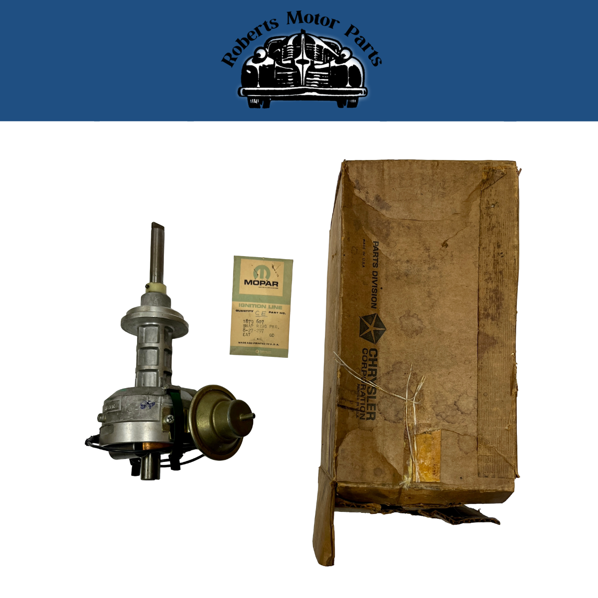 New Old Stock V8 Distributor 273 318 340 360 For 1961-1973 Mopar Models #2642402
