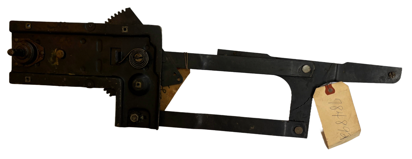 New Old Stock RH Door Window Regulator for 1937-38 Mopar 2-Door Models #784892