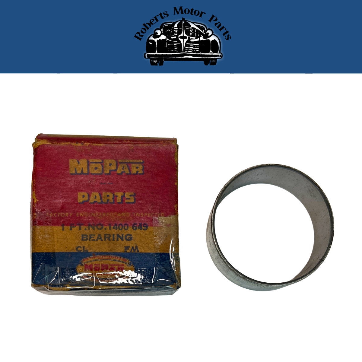 New Old Stock Camshaft Bearing #3 1956-1971 Plymouth Dodge 318 273 340 #1400649