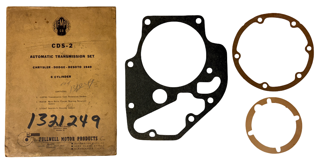 New Old Stock Transmission Gasket Package for 1949-54 Models Mopar #1321249