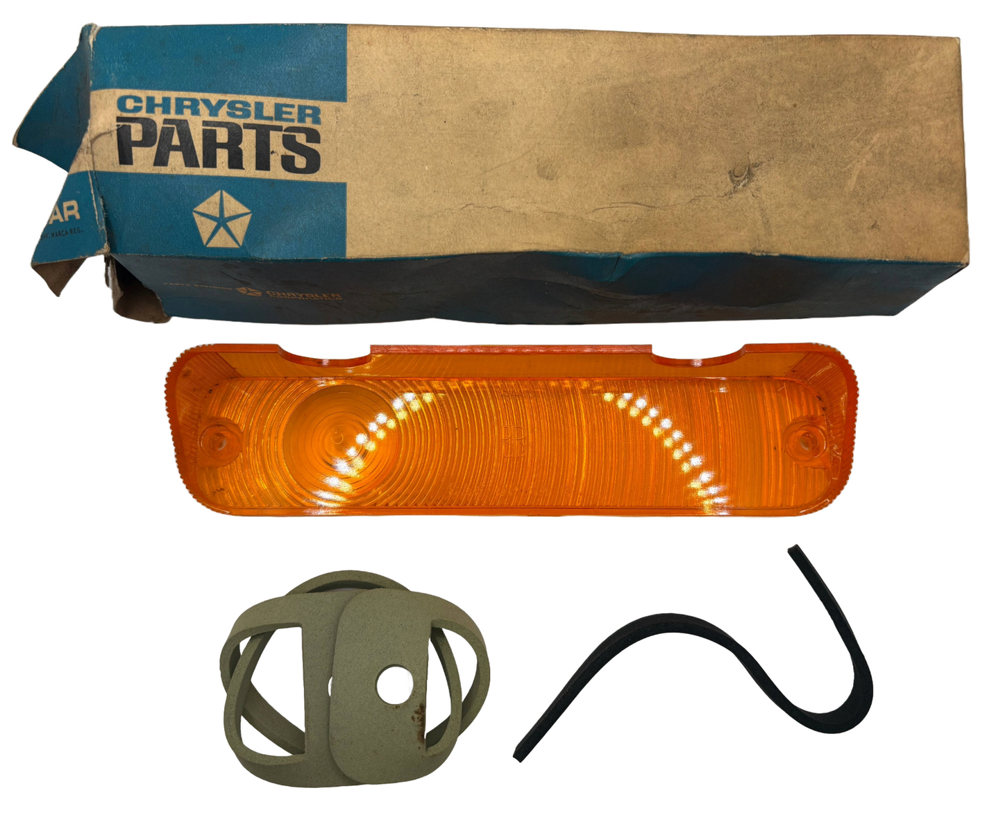 New Old Stock Left Park Lens for 1964 Chrysler Newport/300/New Yorker #2525328