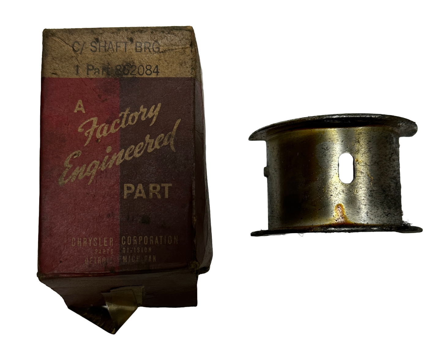 New Old Stock #4 Main Crankshaft Bearing 1932-41 Plymouth Models Mopar #862084