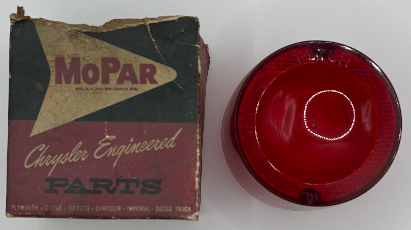 New Old Stock Taillight Lens for 1961 Plymouth Fury Models #2094366