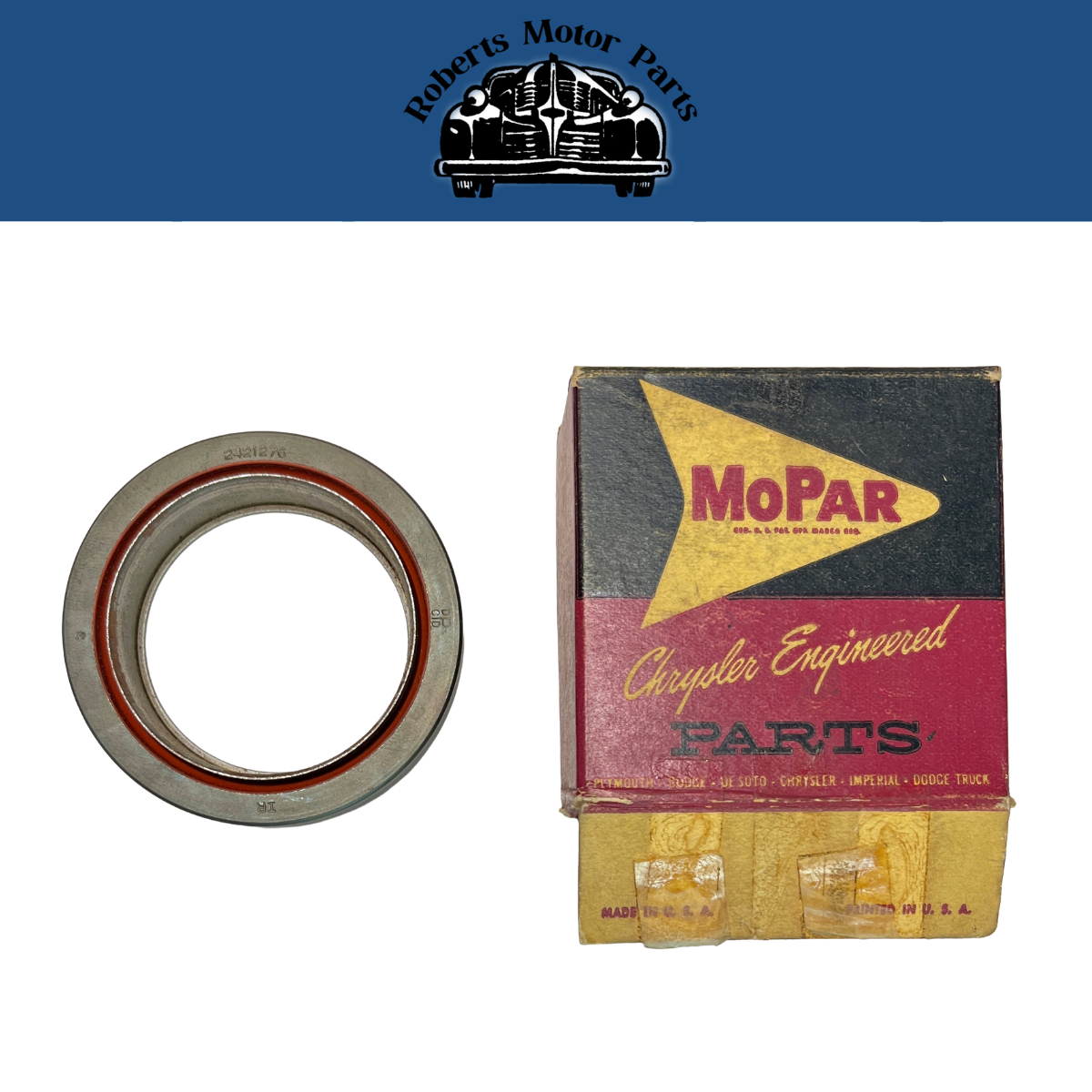 New Old Stock Torque Converter Impeller Hub Seal For 1952-1961 Mopar #2421277
