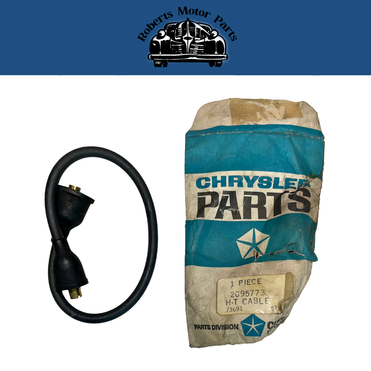 New Old Stock Distributor Secondary Cable for 1960-67 Plymouth & Dodge #2095773