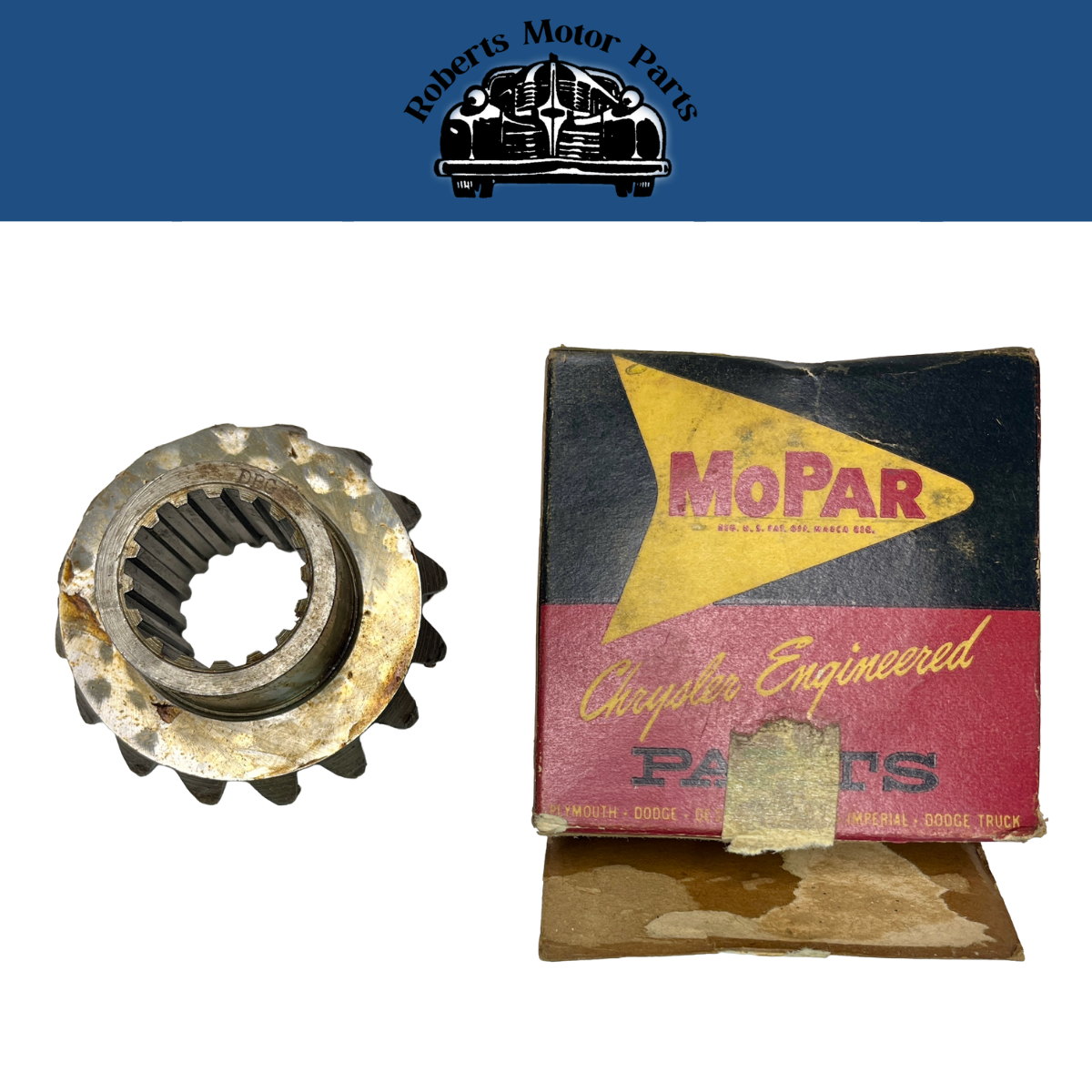 New Old Stock Differential Side Gear For 1952-1965 Mopar 8 1/4 Rear End #1326218