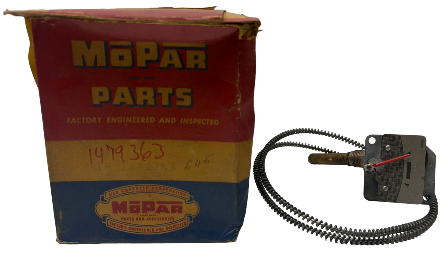 New Old Stock Temperature Gauge for 1953-54 Dodge Models Mopar #1479363