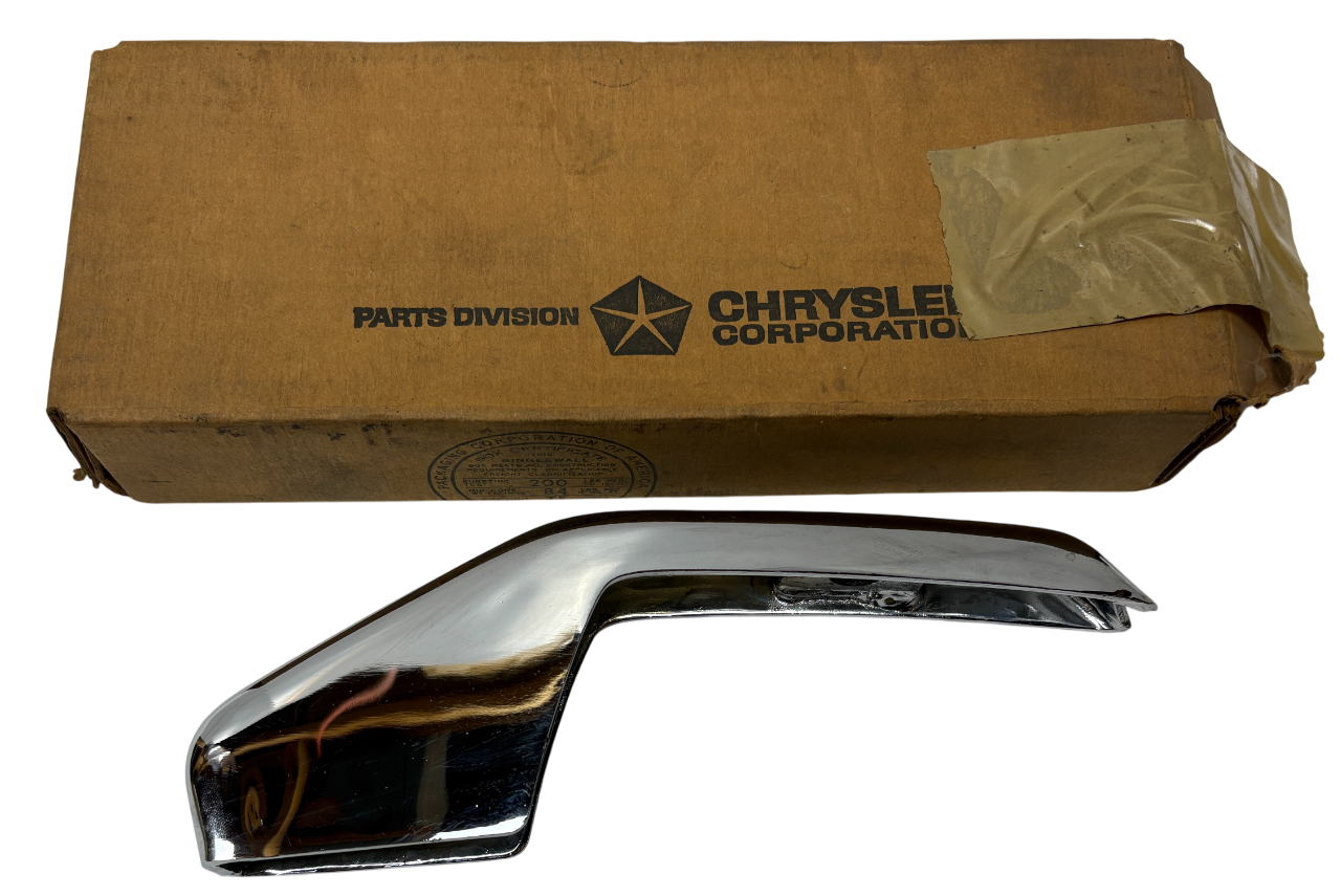 New Old Stock Front Bumper Guard for 1969 Plymouth Fury Models Mopar #2931212