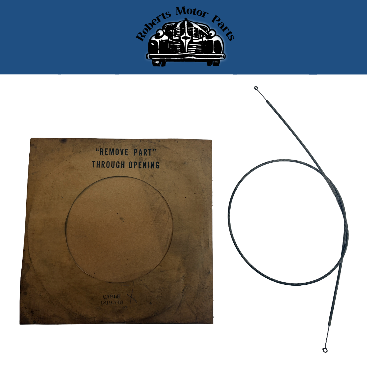 New Old Stock Heater Cable For 1949-1972 Mopar Models #1819748