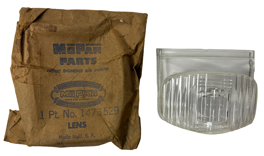 New Old Stock Back Up Lens for 1952-53 Chrysler Models Mopar #1473529