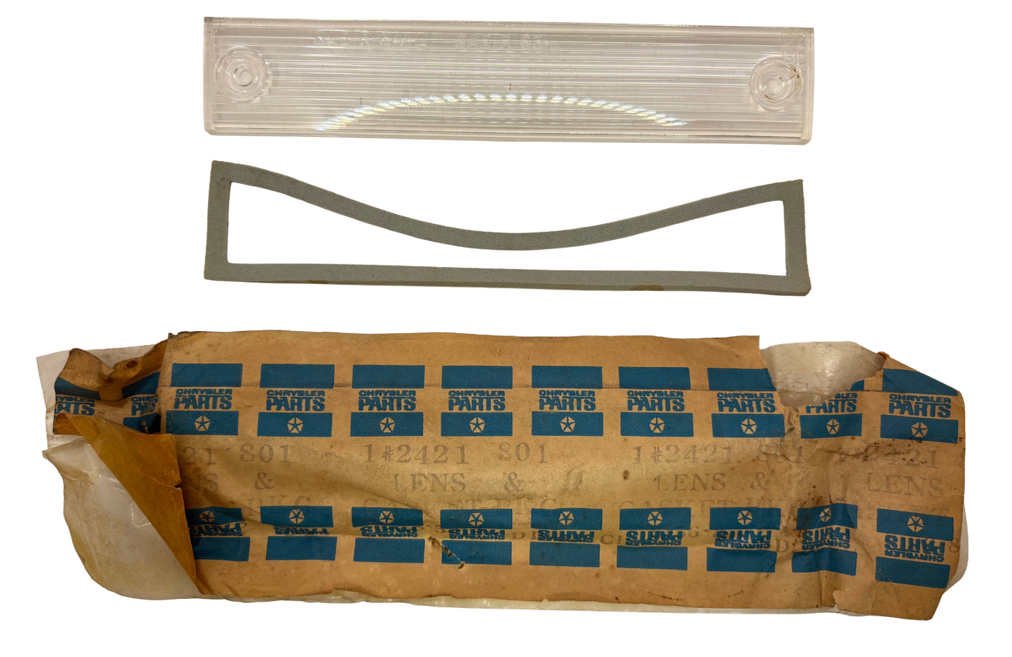 New Old Stock Back Up Lens for 1963-64 Dodge Dart Models Mopar #2421801