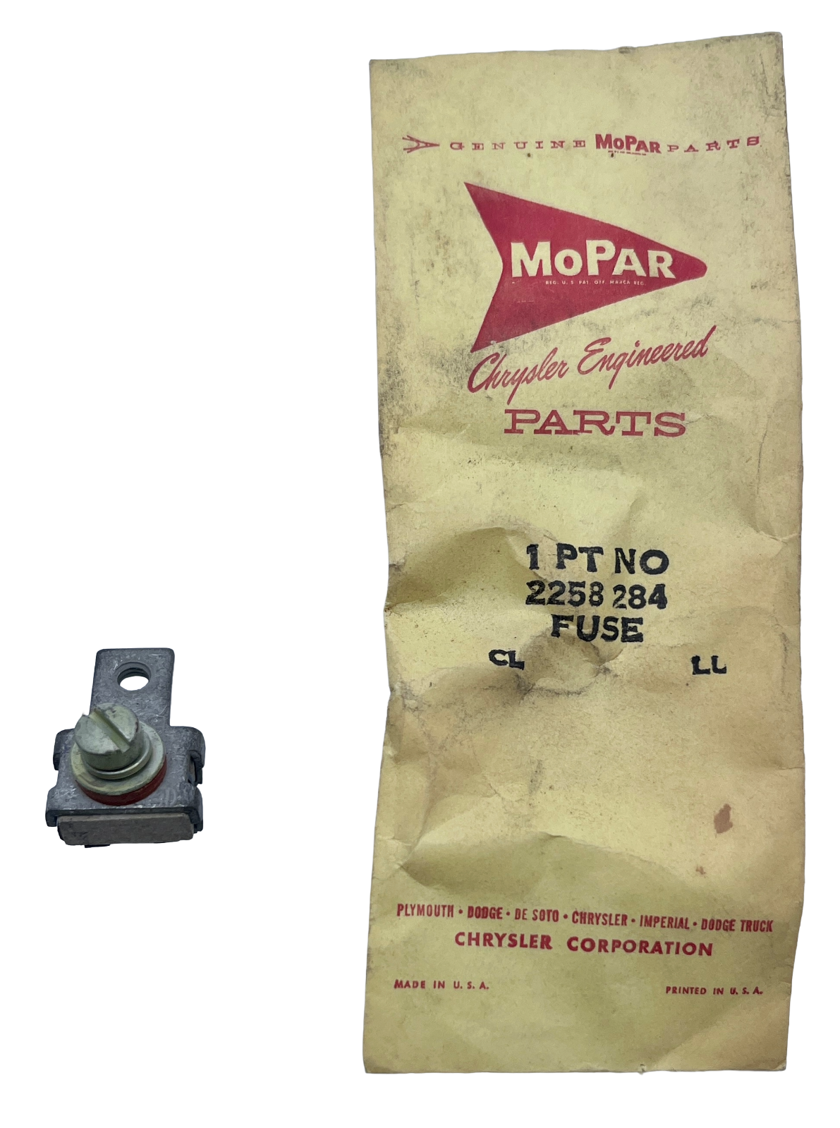 New Old Stock 60 Amp Fuse for all 1960 Models Mopar #2258284