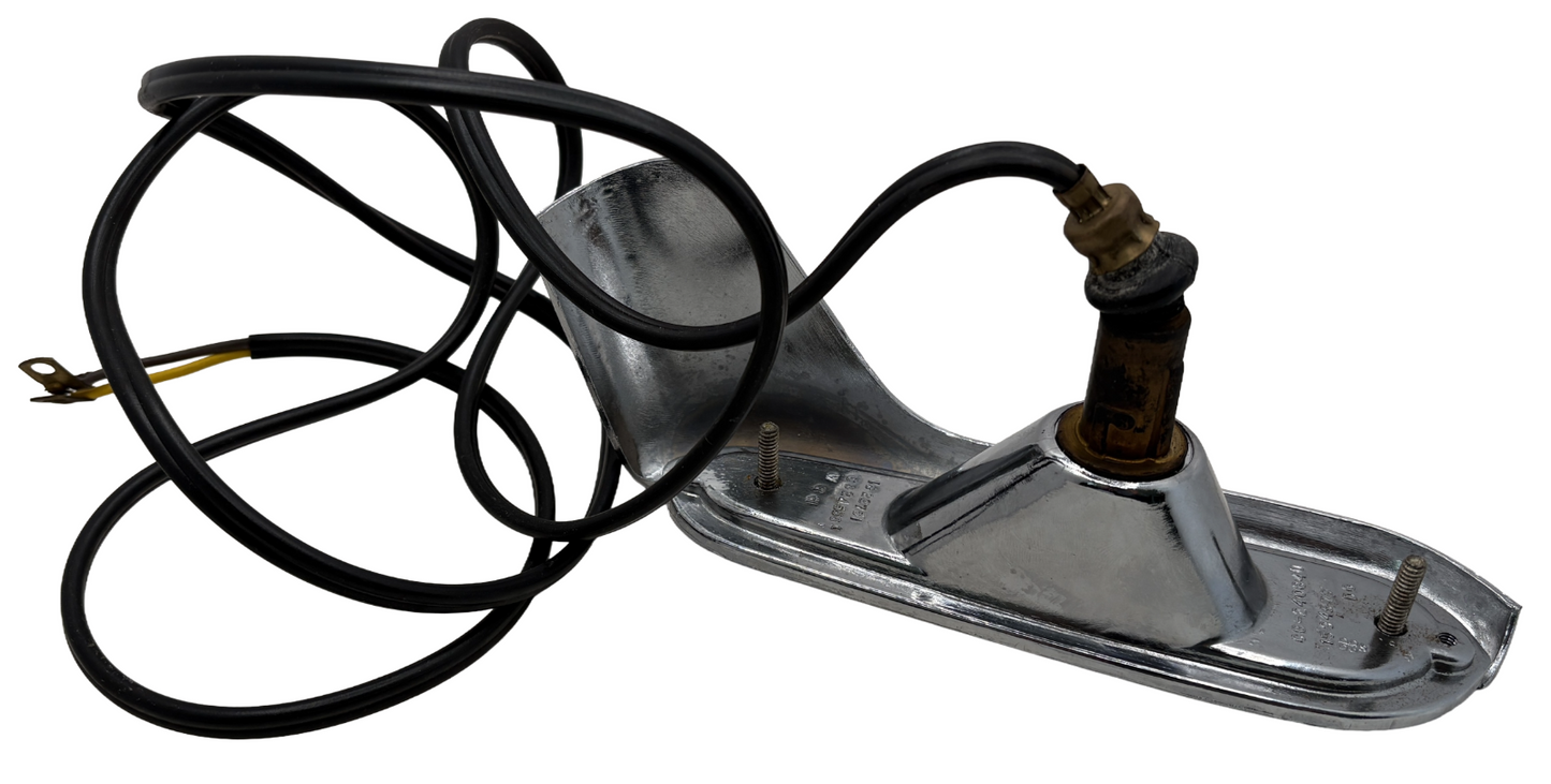 New Old Stock Right Parking Lamp Housing w/Cable & Socket 1955 DeSoto #1594627