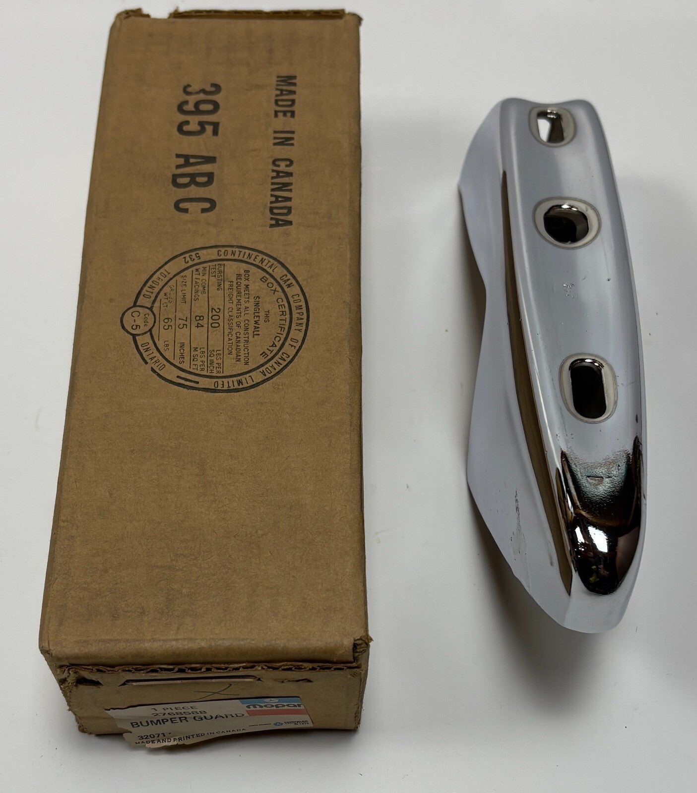 New Old Stock Front Bumper Guard for 1967-72 Models Mopar #2768588