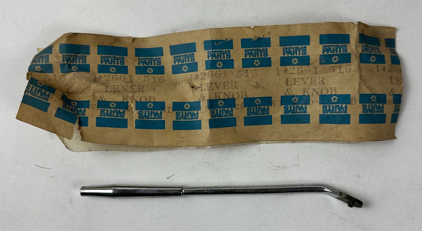 NOS Mopar Turn Signal Lever 1965 & 1966 All Models #2661516