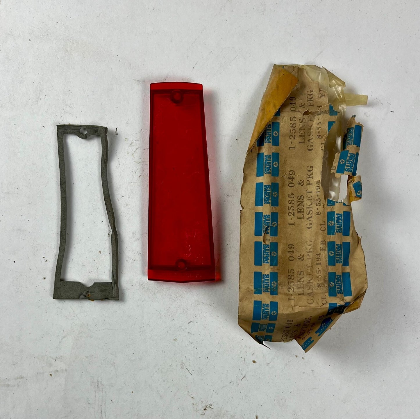 NOS Mopar Left Tail Lens 1966 Valiant Station Wagon Models #2585049