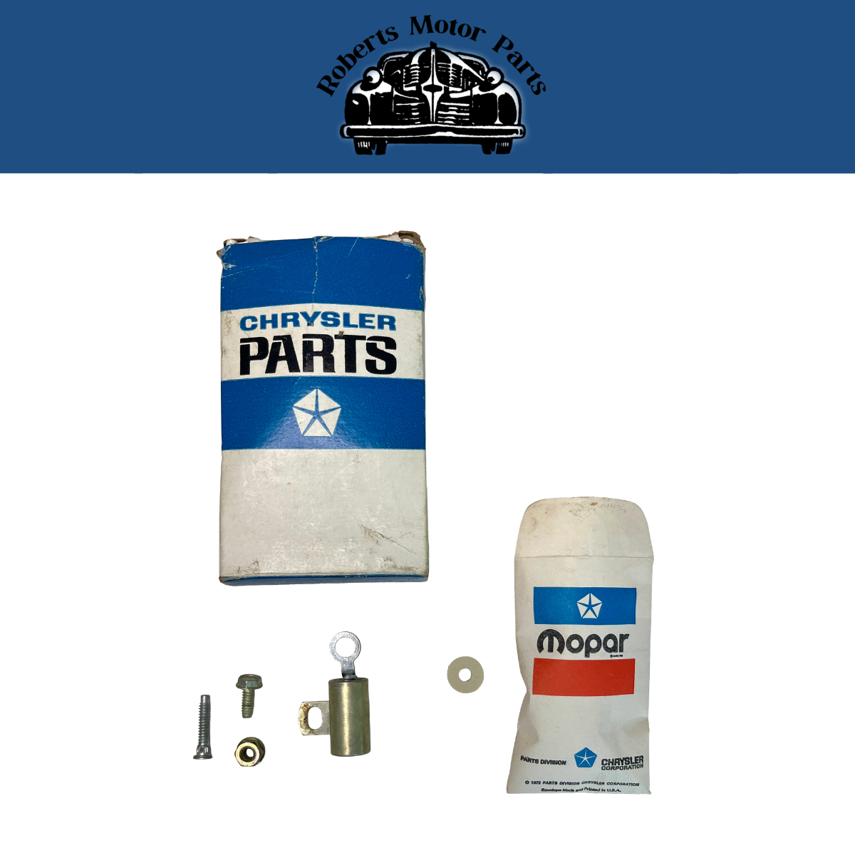 New Old Stock Alternator Brush Stud Package 1972-1987 Mopar All Models #3620793